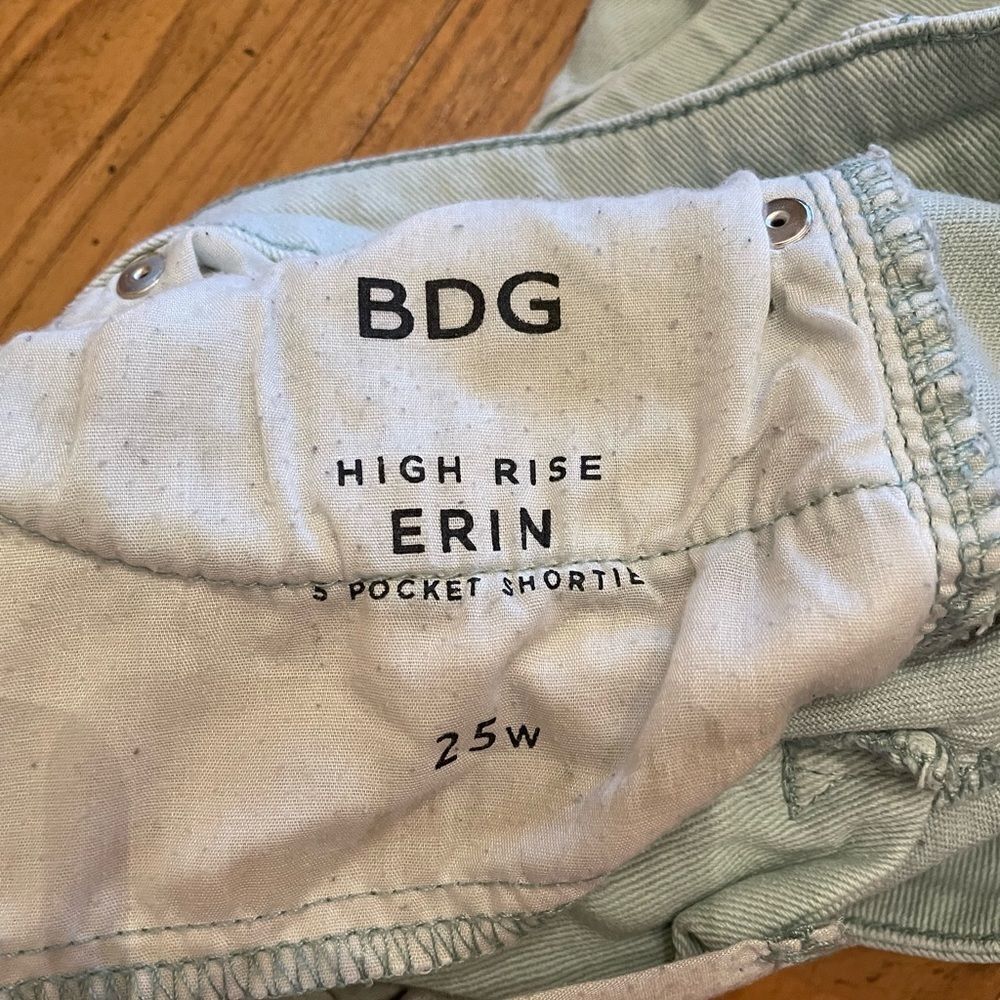 BDG Urban Outfitters Denim Jean Shorts Sz 25 - Picture 4 of 5
